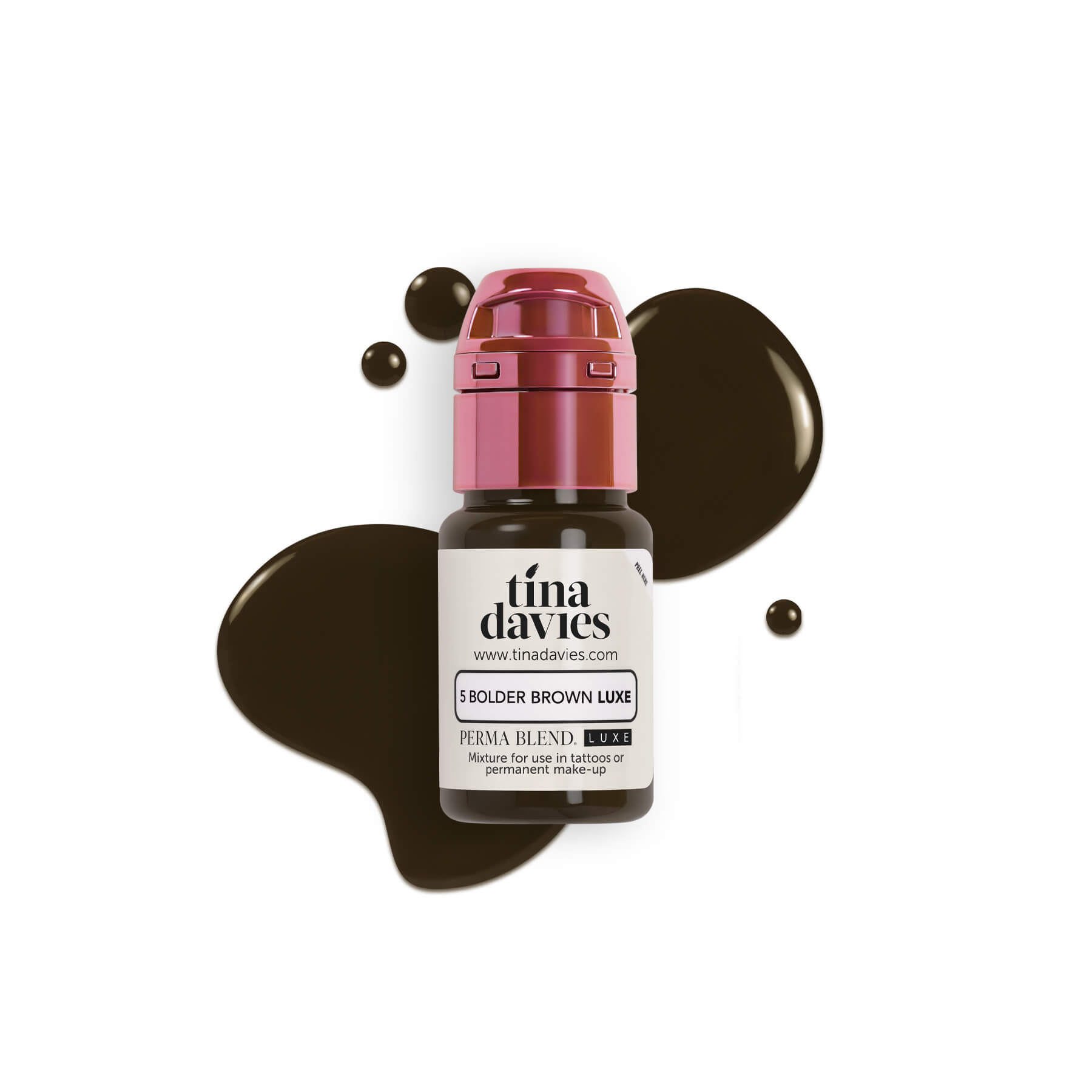 Пигменти за вежди Bolder Brown LUXE Tina Davies 1 Пигменти за вежди Bolder Brown LUXE Tina Davies