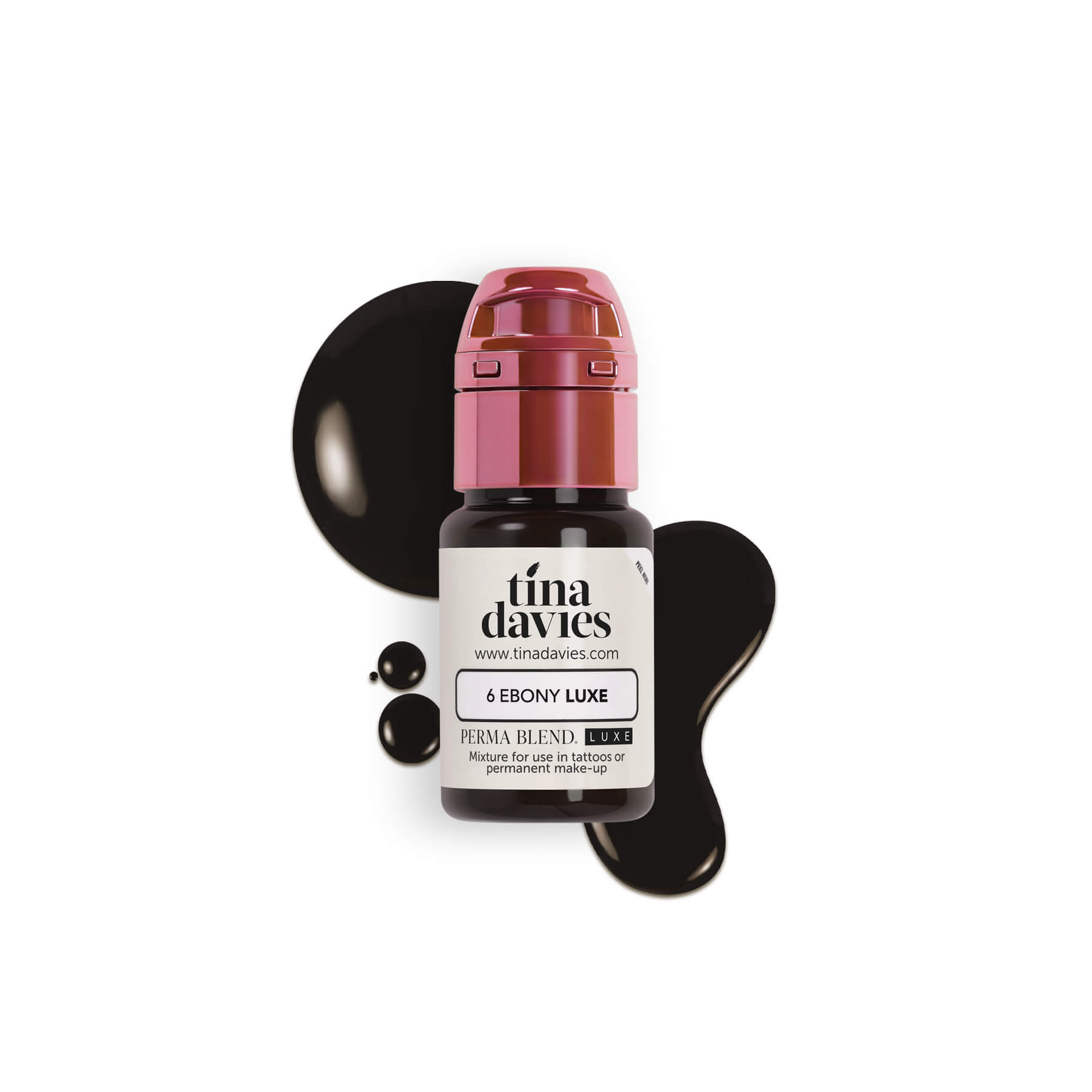Пигменти за вежди Ebony LUXE Tina Davies 1 Пигменти за вежди Ebony LUXE Tina Davies