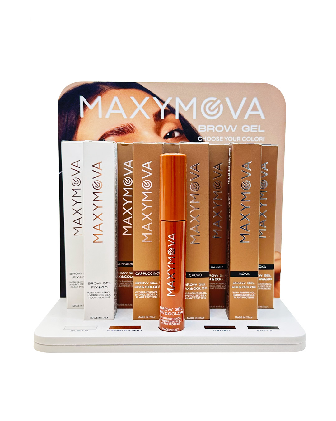 Гел за вежди Fix & Color MAXYMOVA / Комплект 1 Гел за вежди Fix & Color MAXYMOVA / Комплект