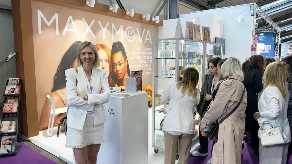 MAXYMOVA впечатли публиката на Cosmoprof 2025 с иновации в грижата за веждите 1 kosmoprof 2